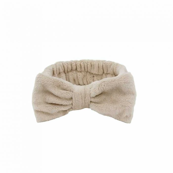 Nœud Ultra-Doux pour Soins - Microfibre - Café