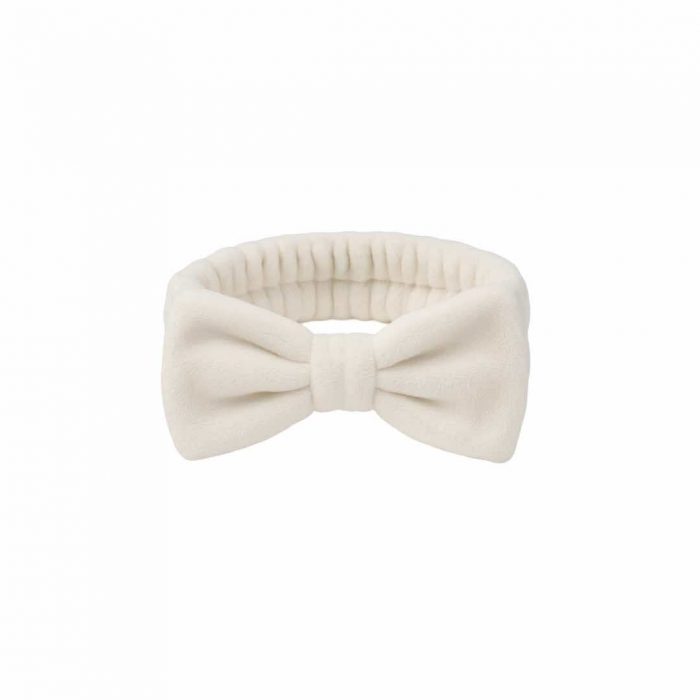 Nœud Ultra-Doux pour Soins - Microfibre - Blanc