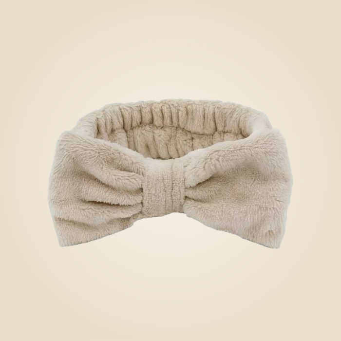 Nœud Ultra-Doux pour Soins - Microfibre - Café